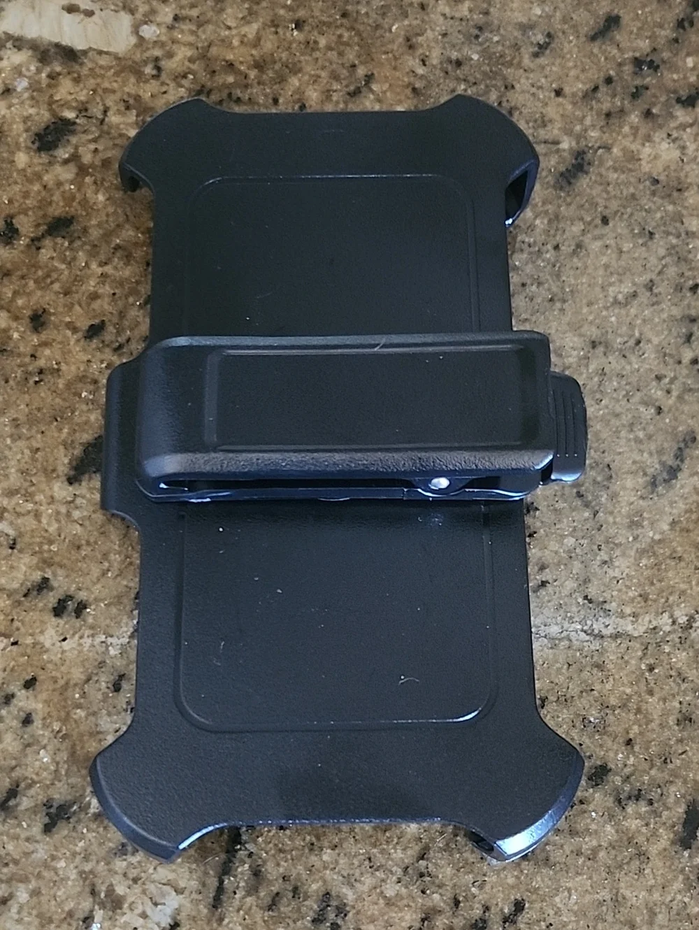AlphaCell Phone Cover for Samsung Galaxy S7 with Adjustible Belt Clip - Black